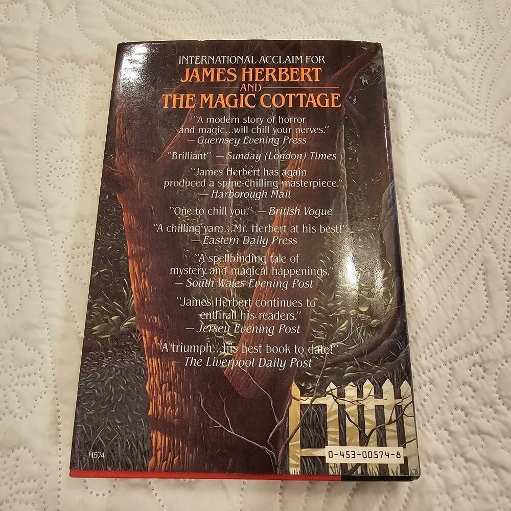 The Magic Cottage Hardcover Book By James Herbert 1986 NAL Penguin Fiction Novel